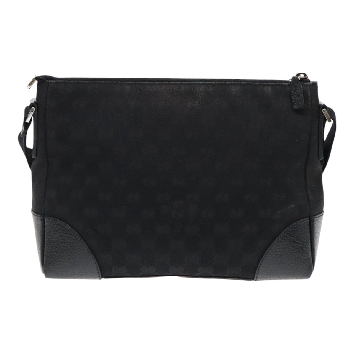 Gucci Black Canvas Shoulder Bag