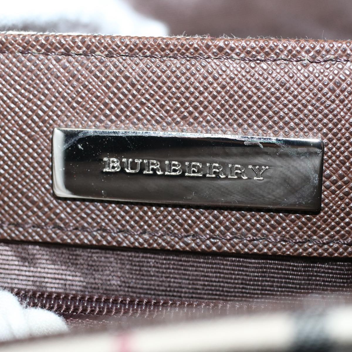 BURBERRY Nova Check Shoulder Bag