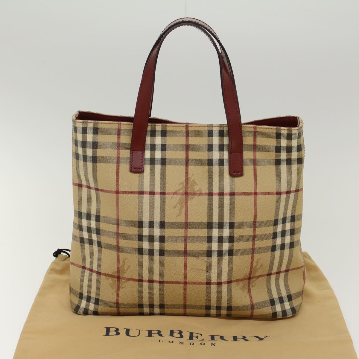 BURBERRY Nova Check Handbag