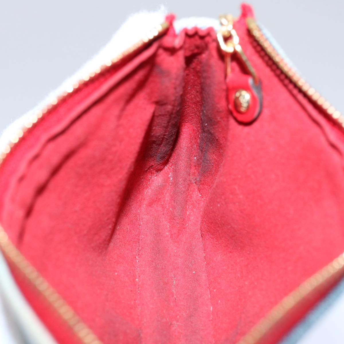 LOUIS VUITTON Pochette Cles Clutch Bag