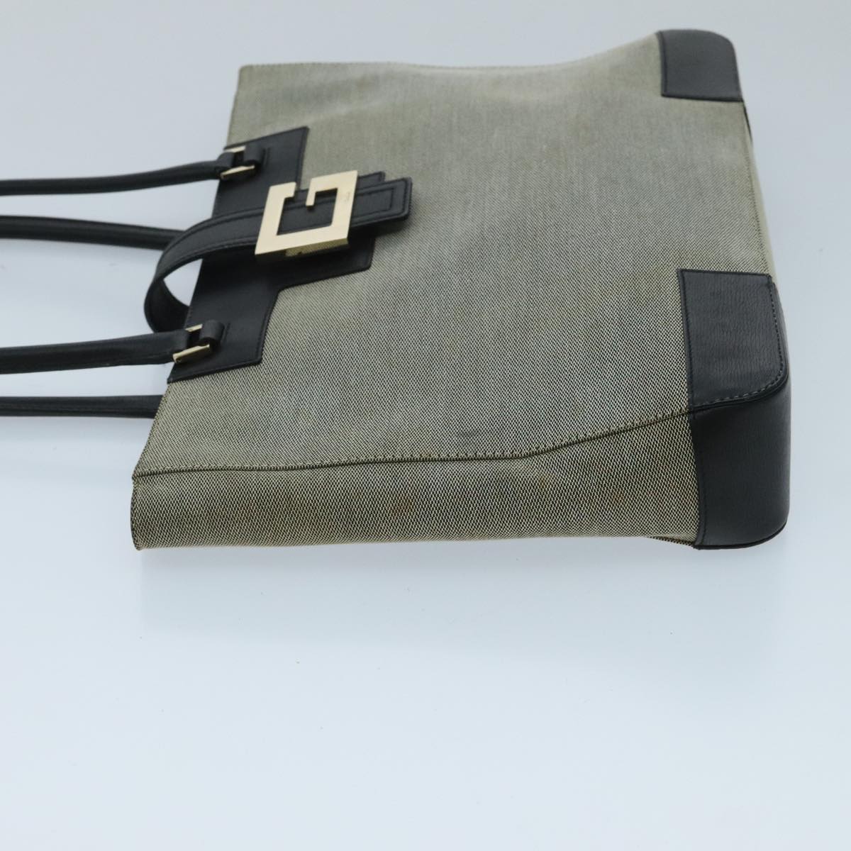 Gucci Grey Canvas Tote Bag