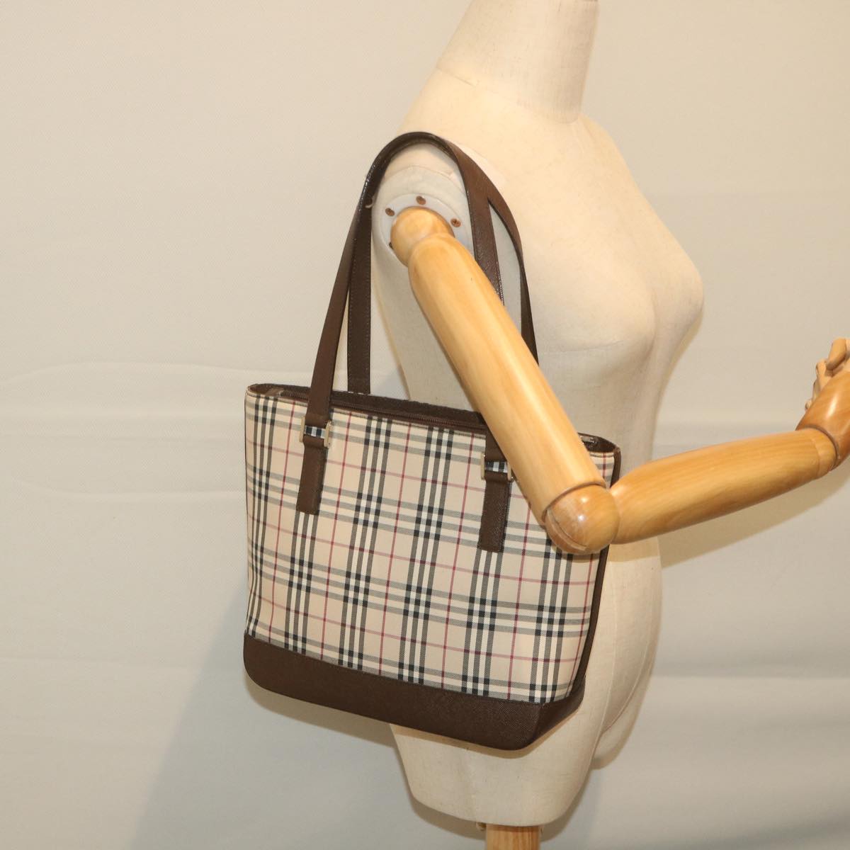 BURBERRY Nova Check Tote