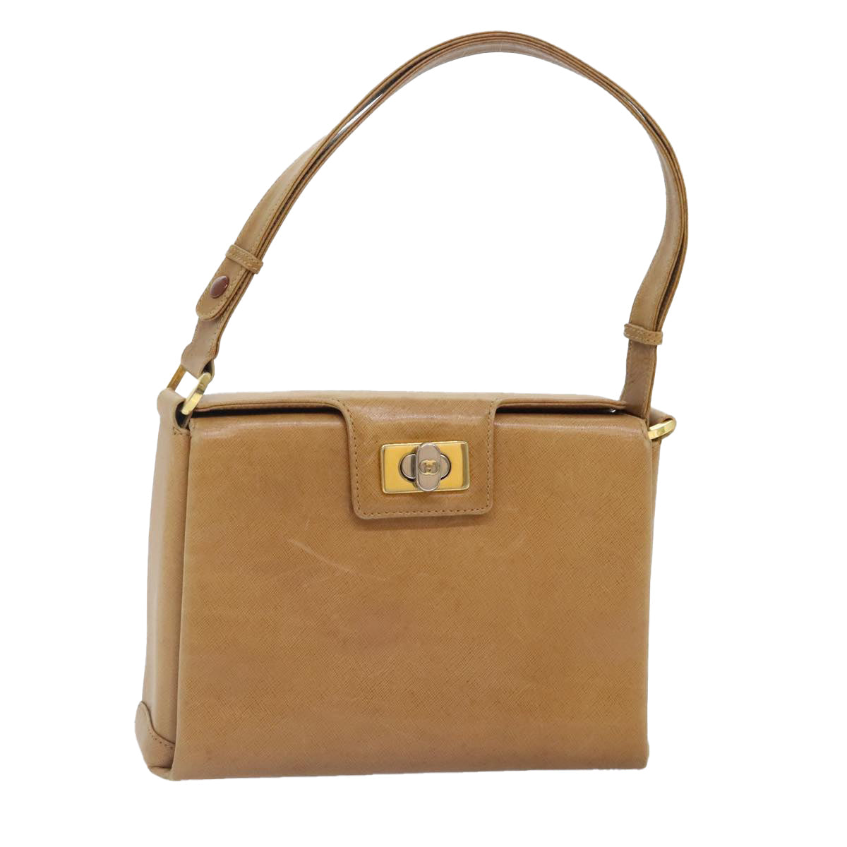Gucci Beige Leather Shoulder Bag ()