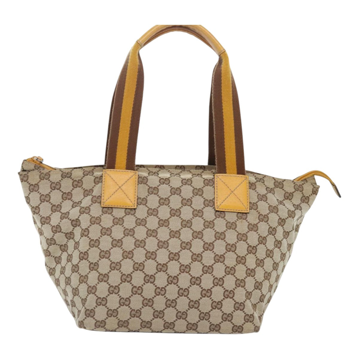 Gucci Shelly Beige Canvas Tote Bag