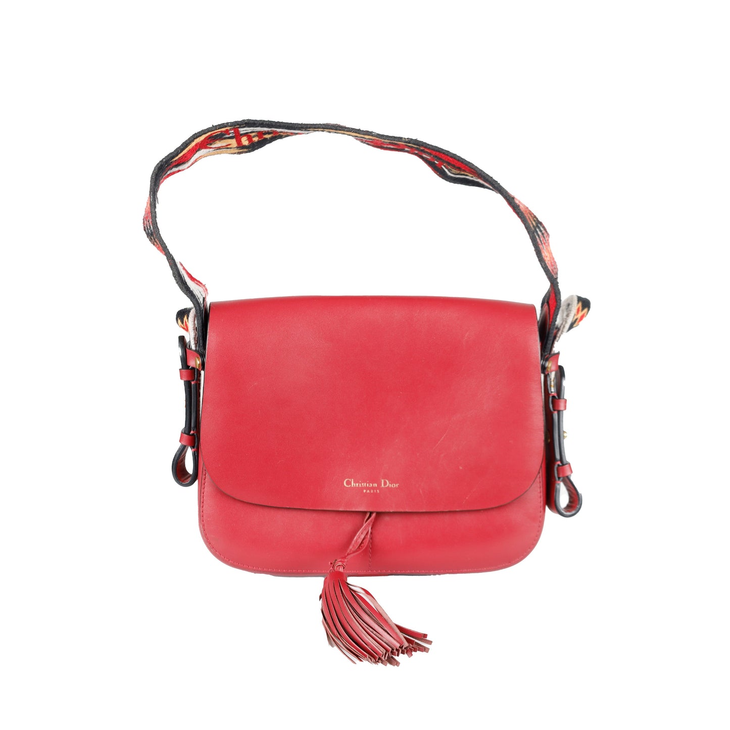 DIOR Christian Dior Odeo Flap Shoulder Bag