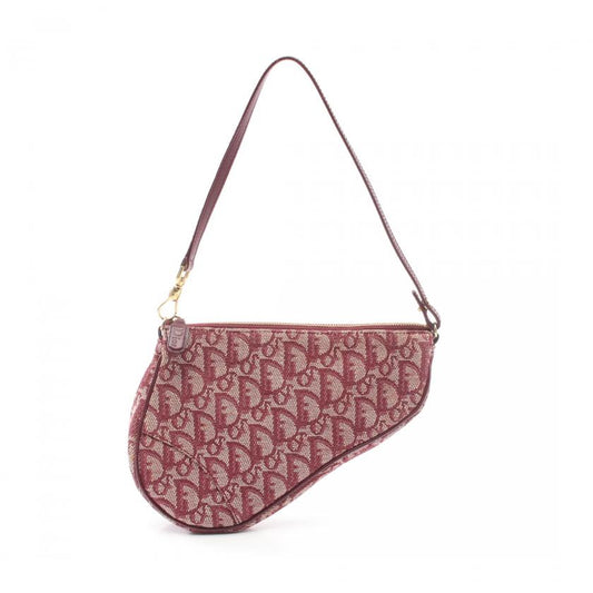 Dior Saddle Bag Trotter HandBag Canvas