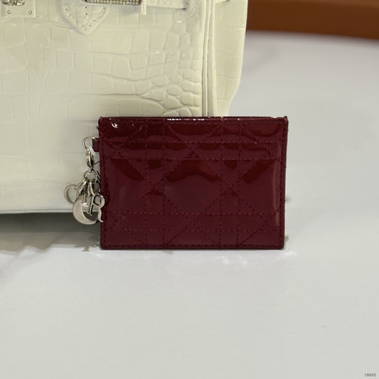 LADY DIOR FREESIA CARD HOLDER
