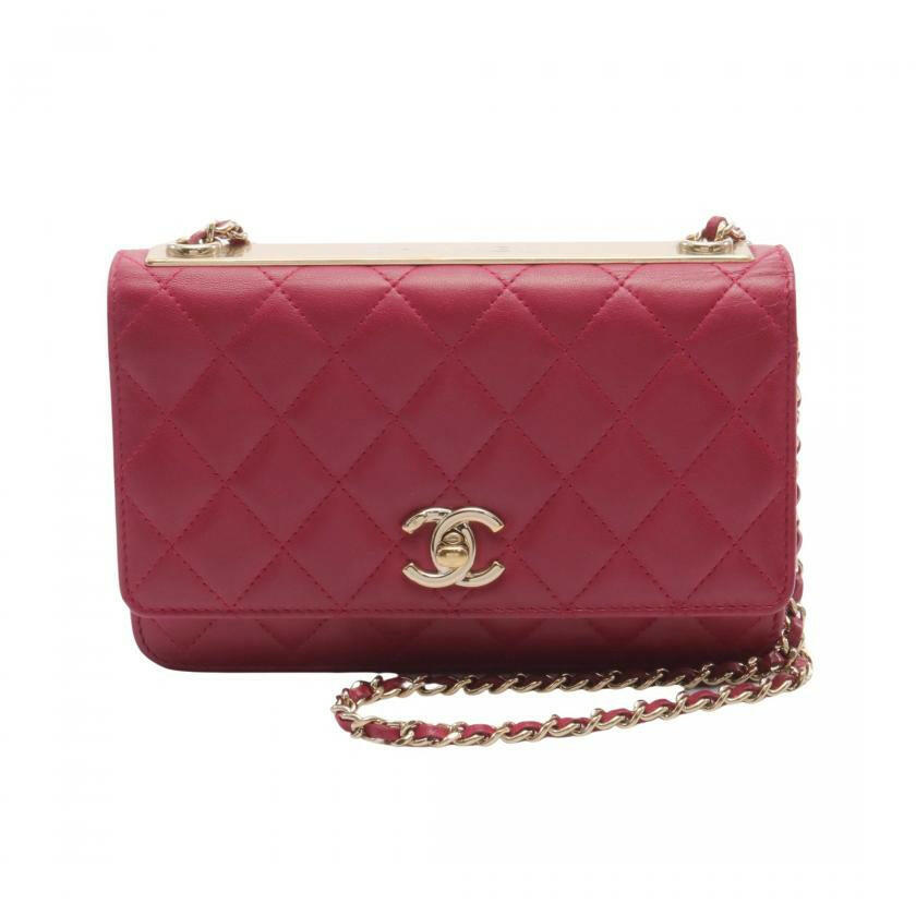 Chanel Quilted Trendy CC Wallet On Chain