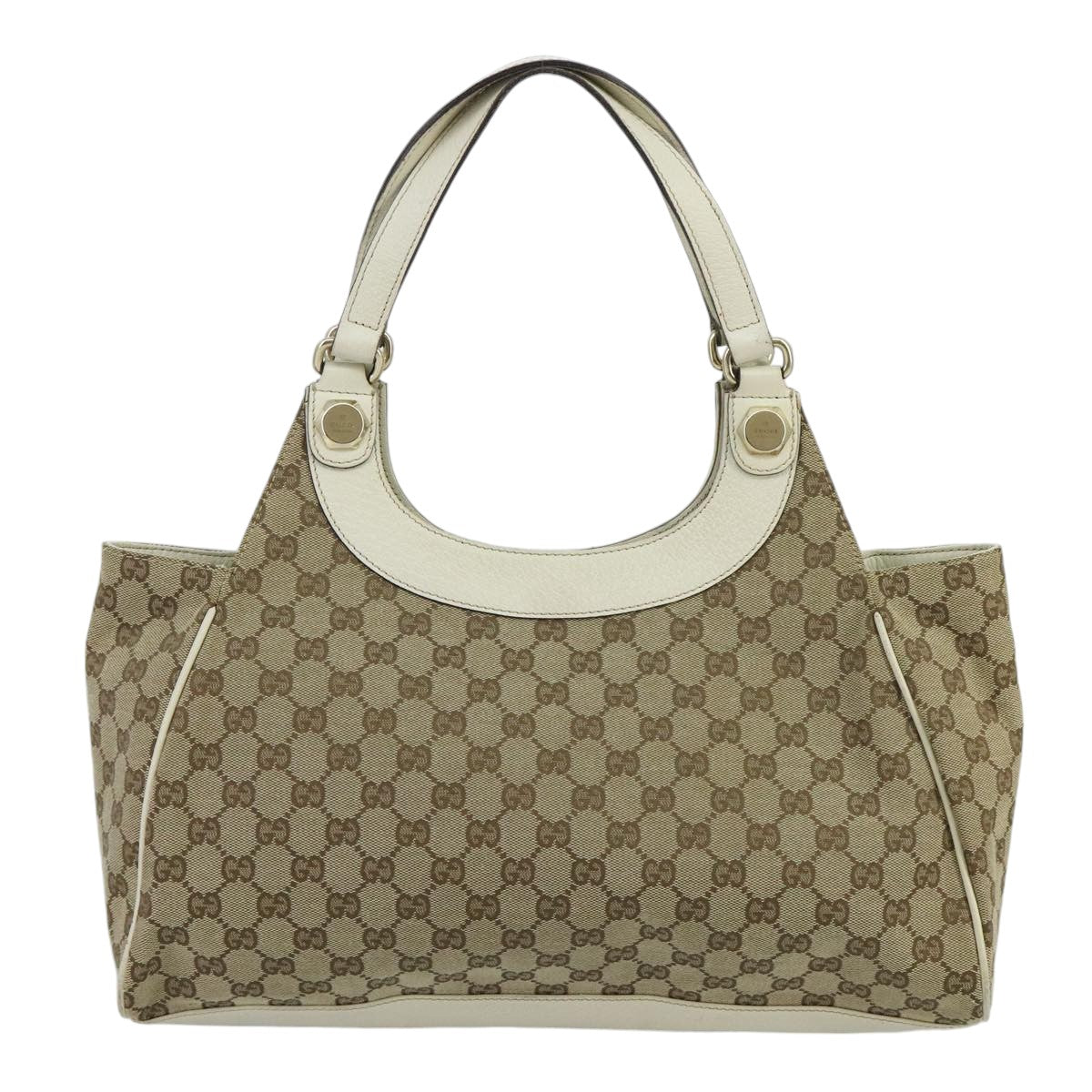 Gucci Beige Canvas Tote Bag