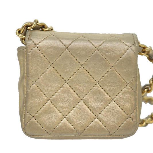 CHANEL Mini matelasse Shoulder Bag