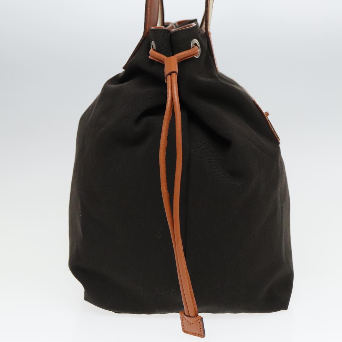 Gucci Khaki Canvas Tote Bag