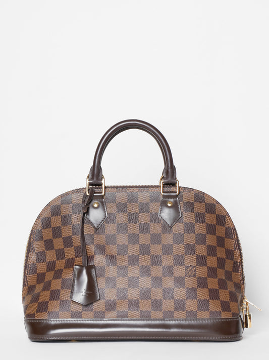 Louis Vuitton Damier Canvas Alma PM Bag