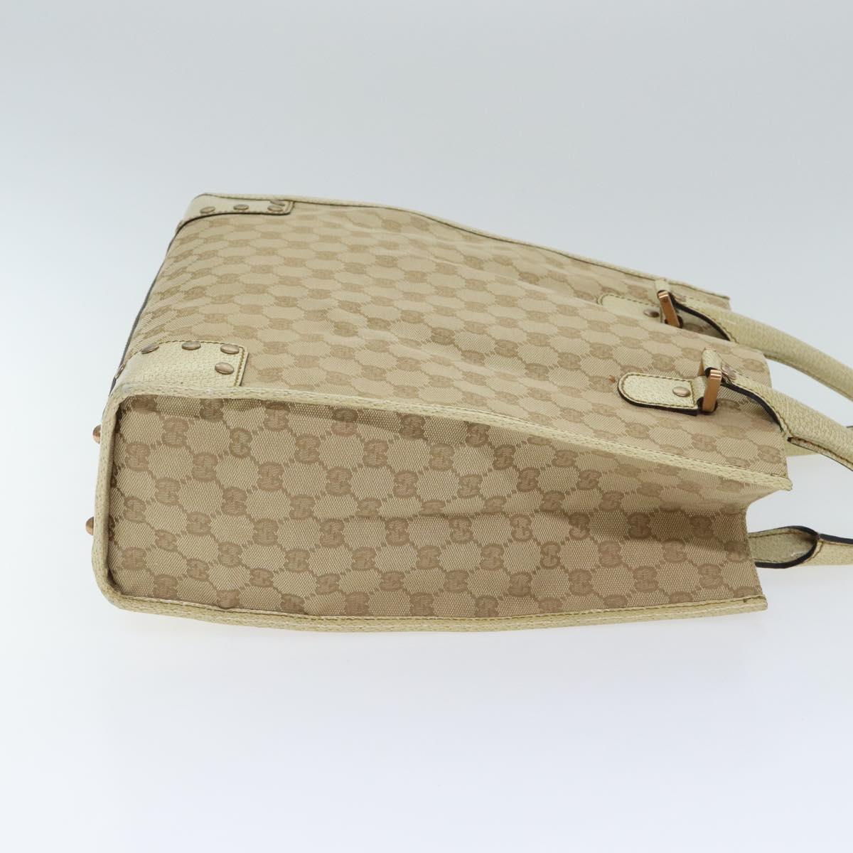 Gucci Beige Canvas Tote Bag