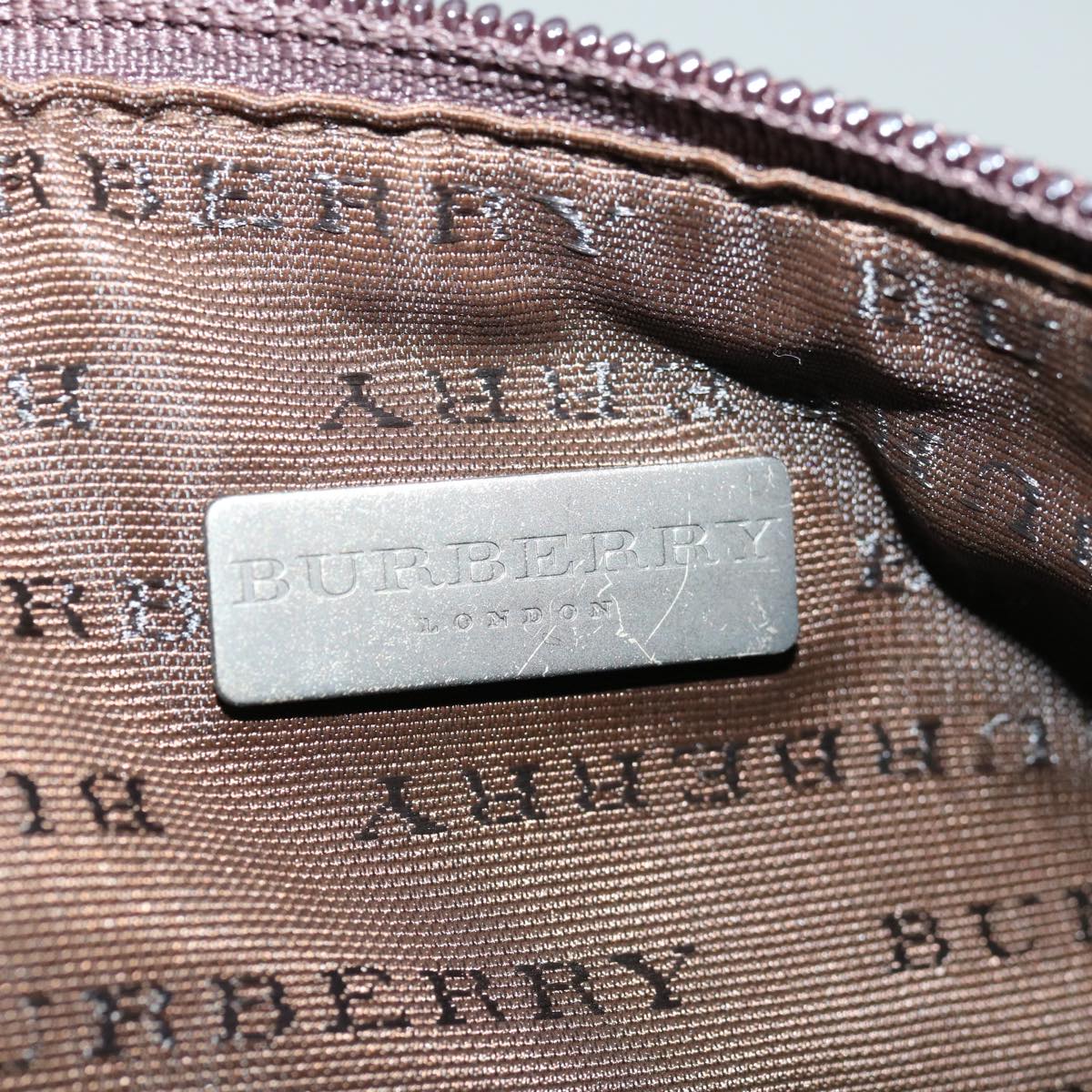 BURBERRY Nova Check Clutch Bag