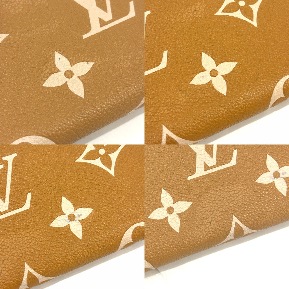 Louis Vuitton Portefolio Claimans M81460 Bi-colour Monogram Amplant Arizona Long Wallet Wallet
