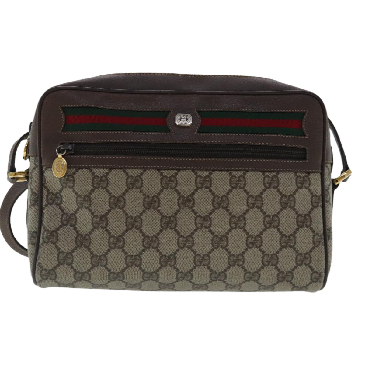 Gucci Beige Canvas Shoulder Bag ()