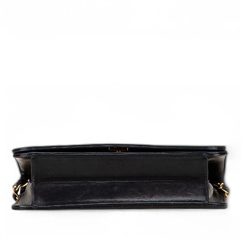 Chanel Coco Mark Full Flap Lambskin Shoulder Bag