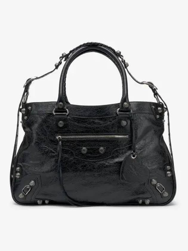 Luxury Balenciaga  Neo Cagole XL Tote Bag Black