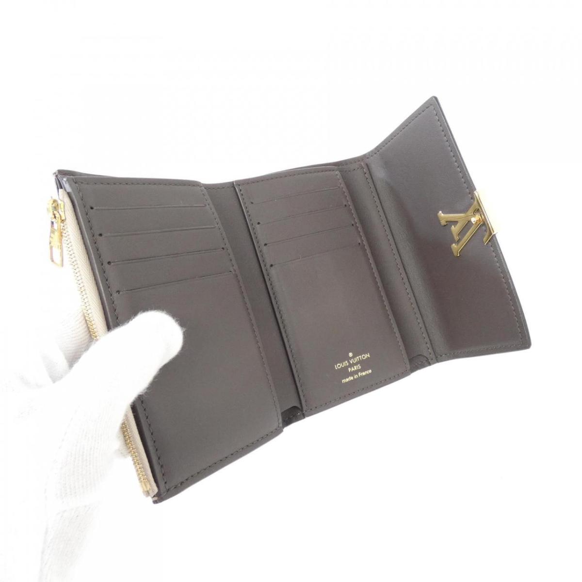 Louis Vuitton Trio Portefolio Capsine Compact M62159 Wallet