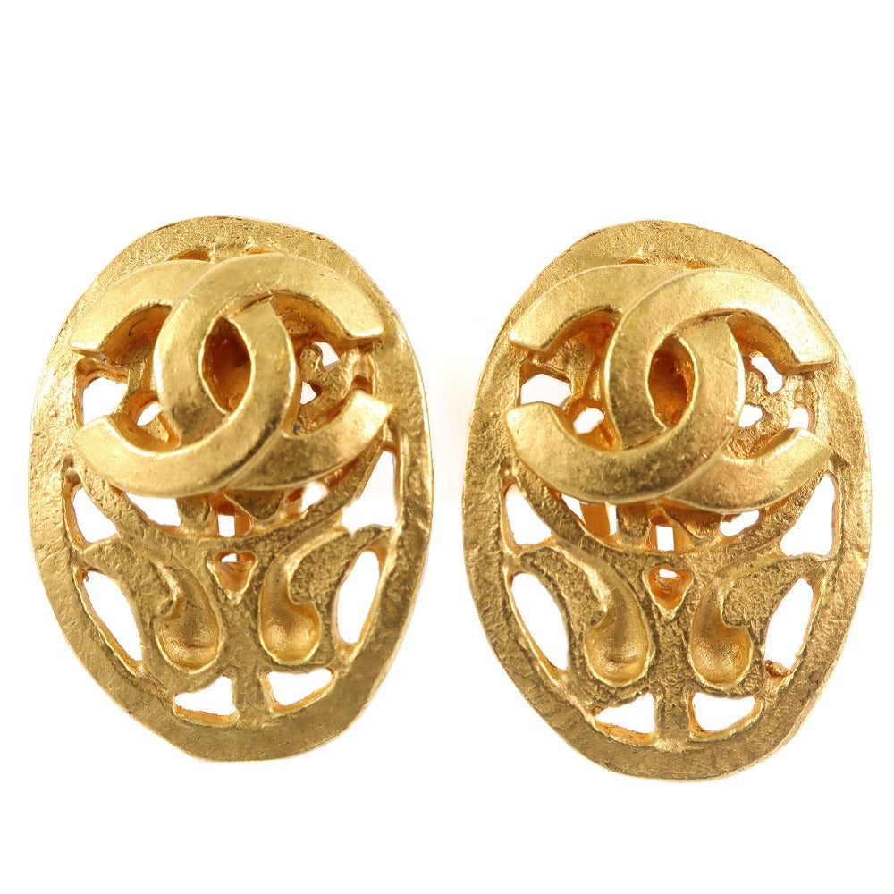 CHANEL Earring Oral Vintage G  95A  9.47g   Earring