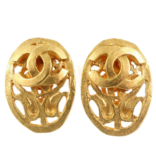CHANEL Earring Oral Vintage G  95A  9.47g   Earring