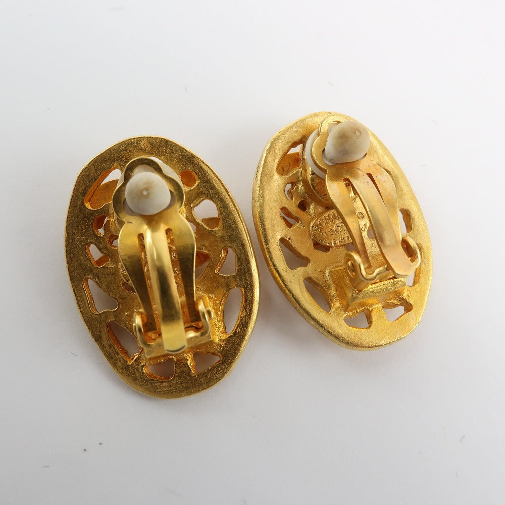 CHANEL Earring Oral Vintage G  95A  9.47g   Earring