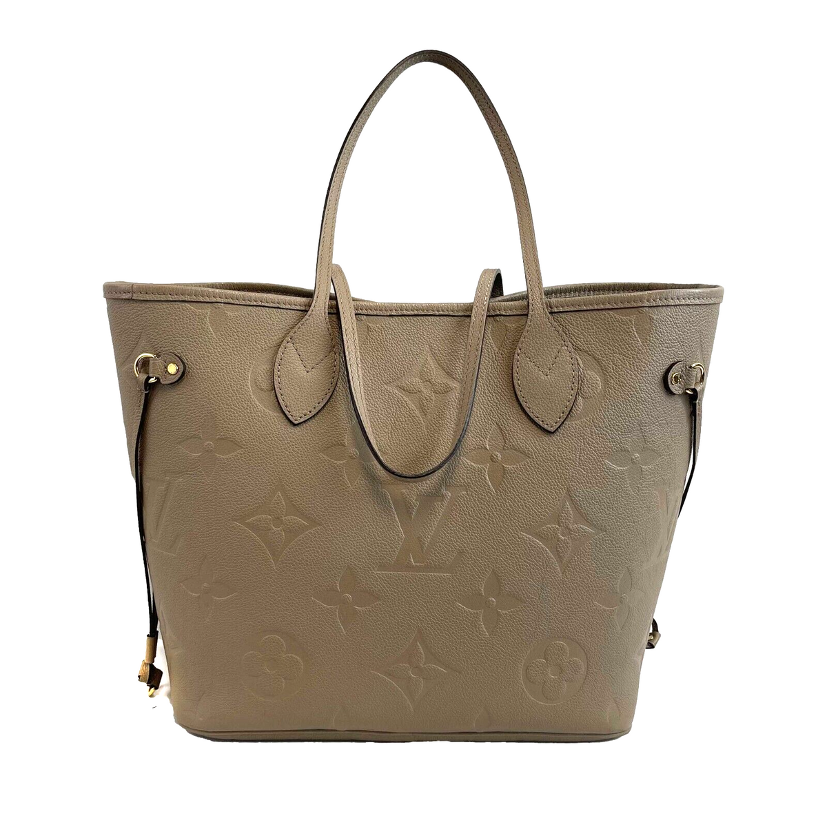 LOUIS VUITTON Neverfull Empreinte Monogram w/Pouch MM