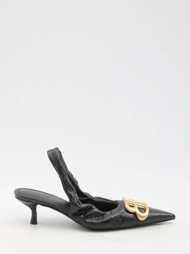 Luxury Balenciaga  Monaco 50mm slingback pumps