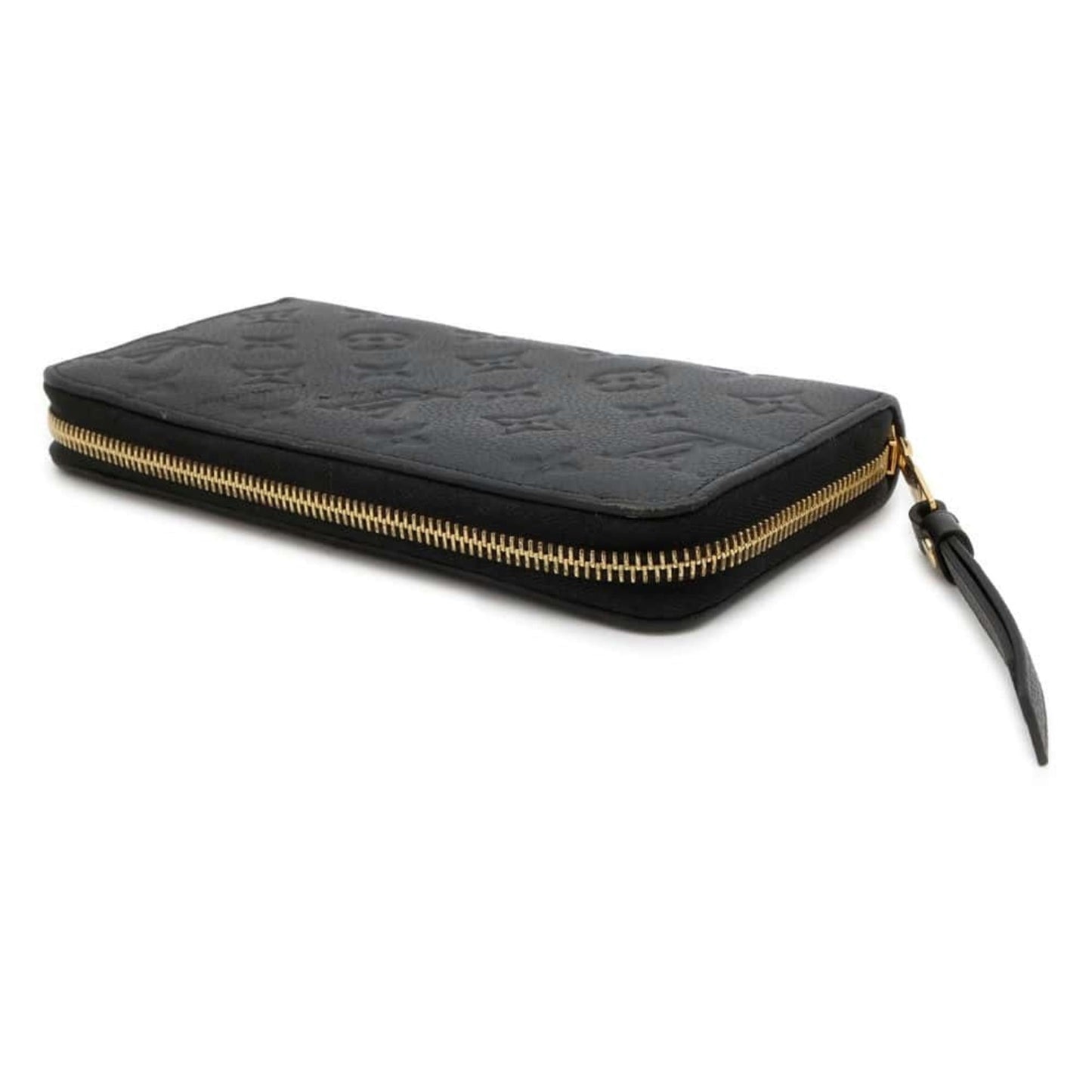 Louis Vuitton Monogram Empreinte  Noir Monogram Empreinte Long Wallet (Bi-Fold)