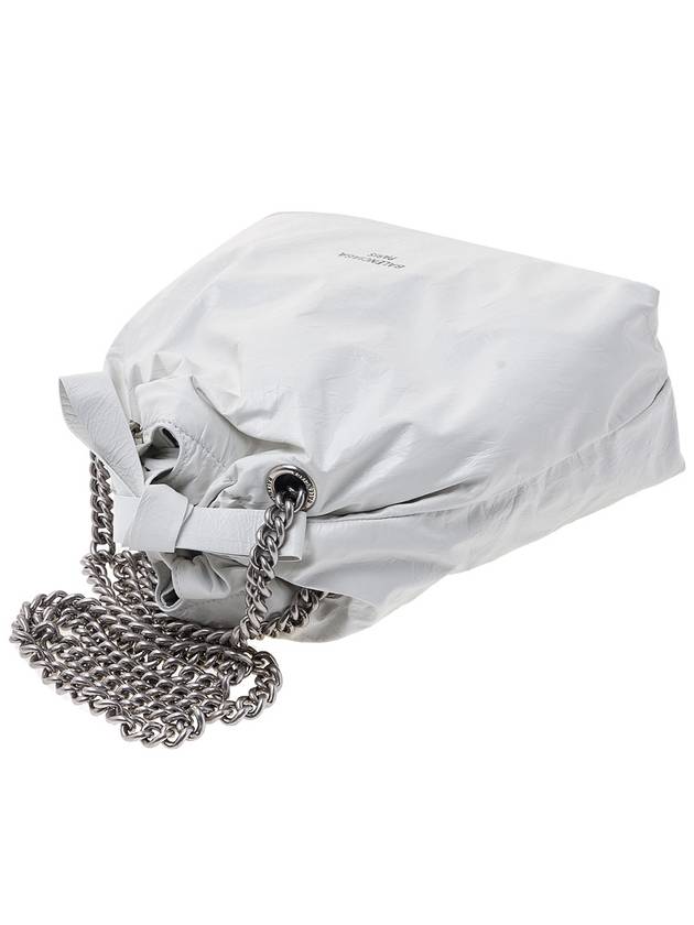 Luxury Balenciaga  WoMen's Crush Small Tote Bag Optic White