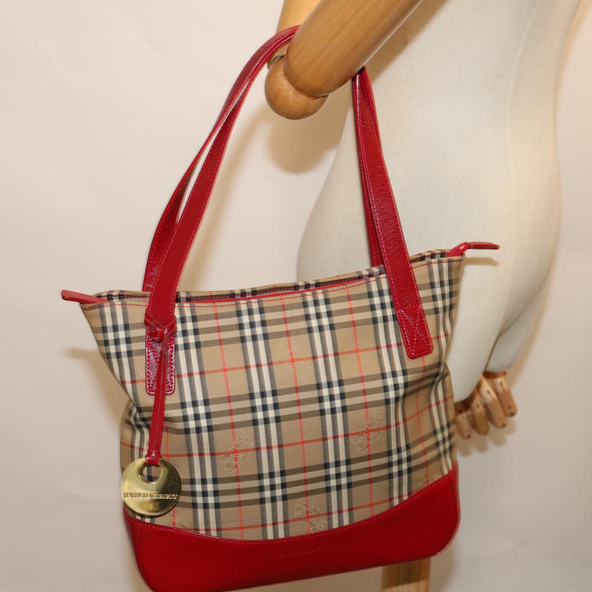 BURBERRY Nova Check Tote