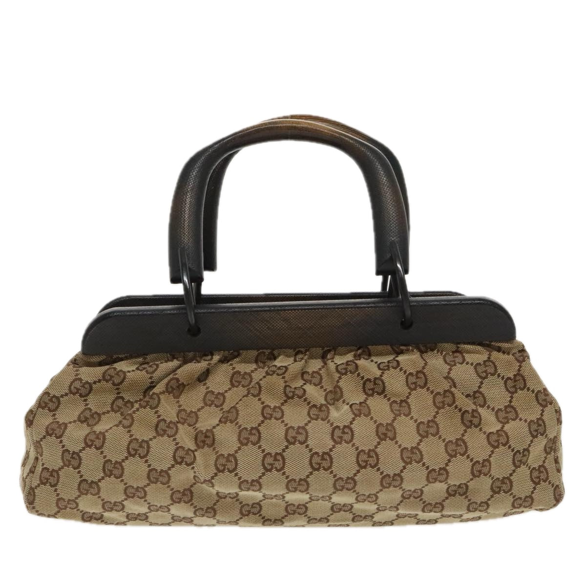 Gucci Beige Canvas Handbag