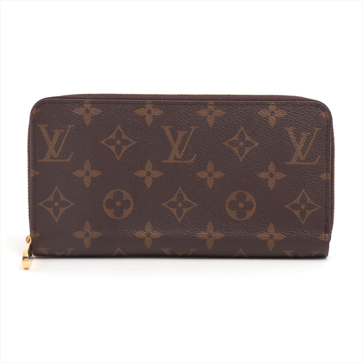 Louis Vuitton monogram zipper wallet M42616 round zipper wallet