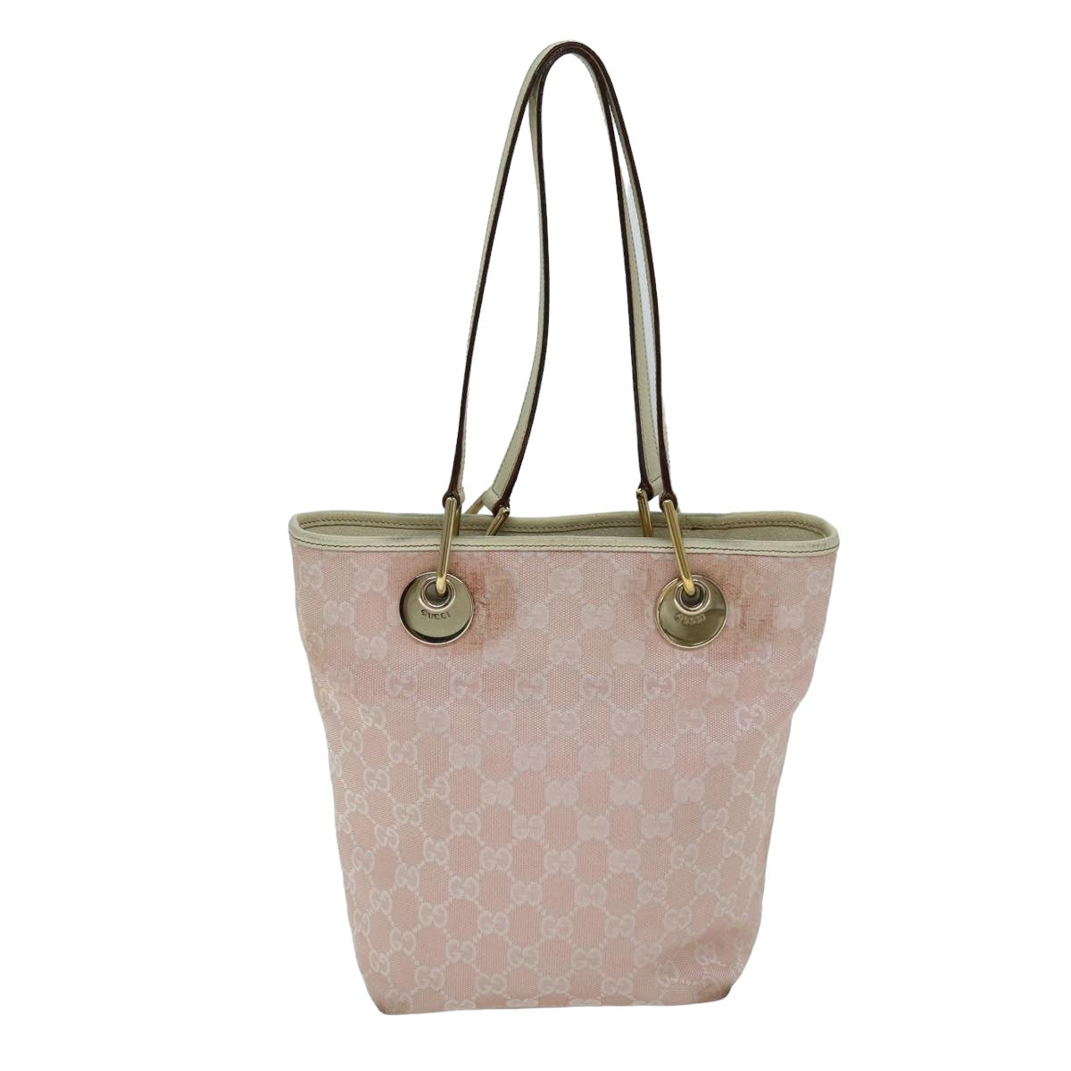 Gucci Gg Canvas Pink Canvas Tote Bag