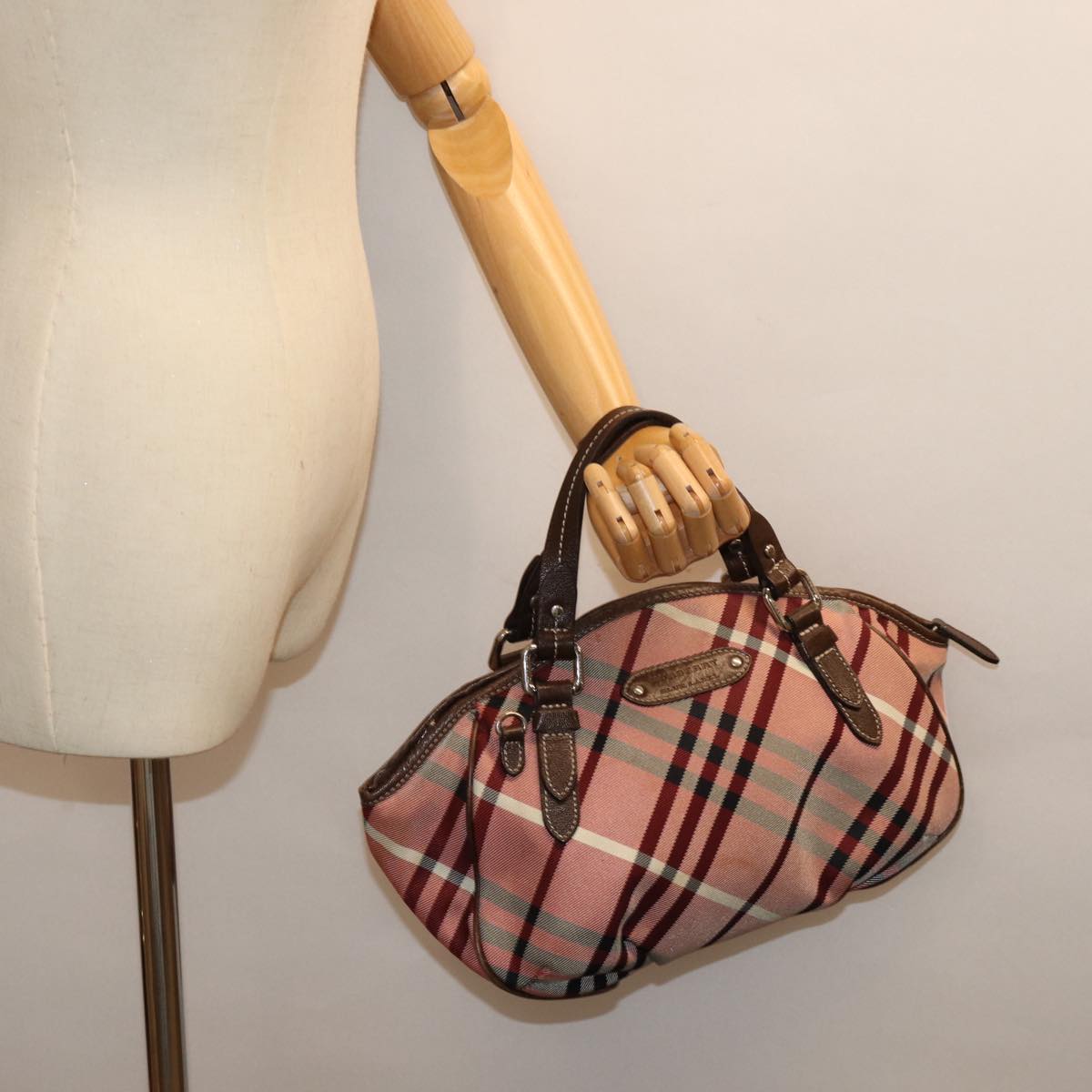 BURBERRY Nova Check Handbag