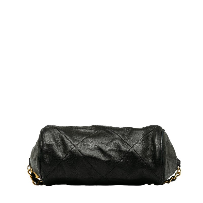 Chanel Matrases Cocomark Tassel Mini Chain houlder Bag Black   Chanel