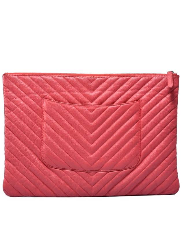 Women s Clutch Caviar Large No 25 Chanel