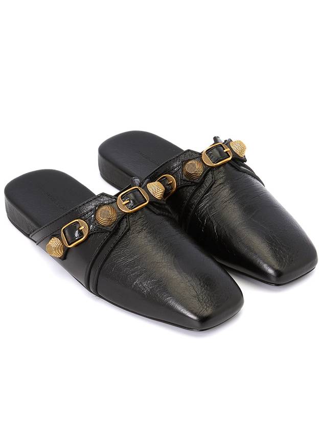 Luxury Balenciaga  Cosy Cagole Bloafer Black