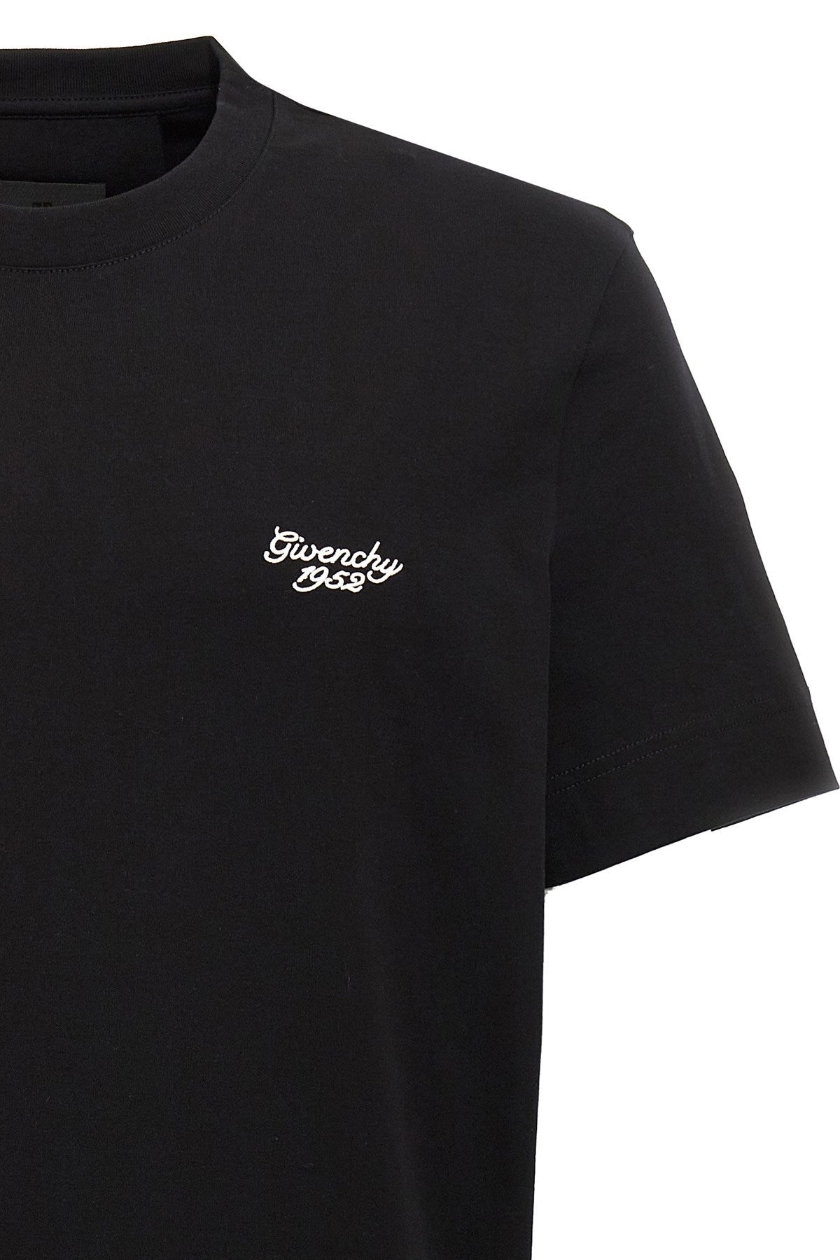 Givenchy Men Logo Embroidery T-Shirt