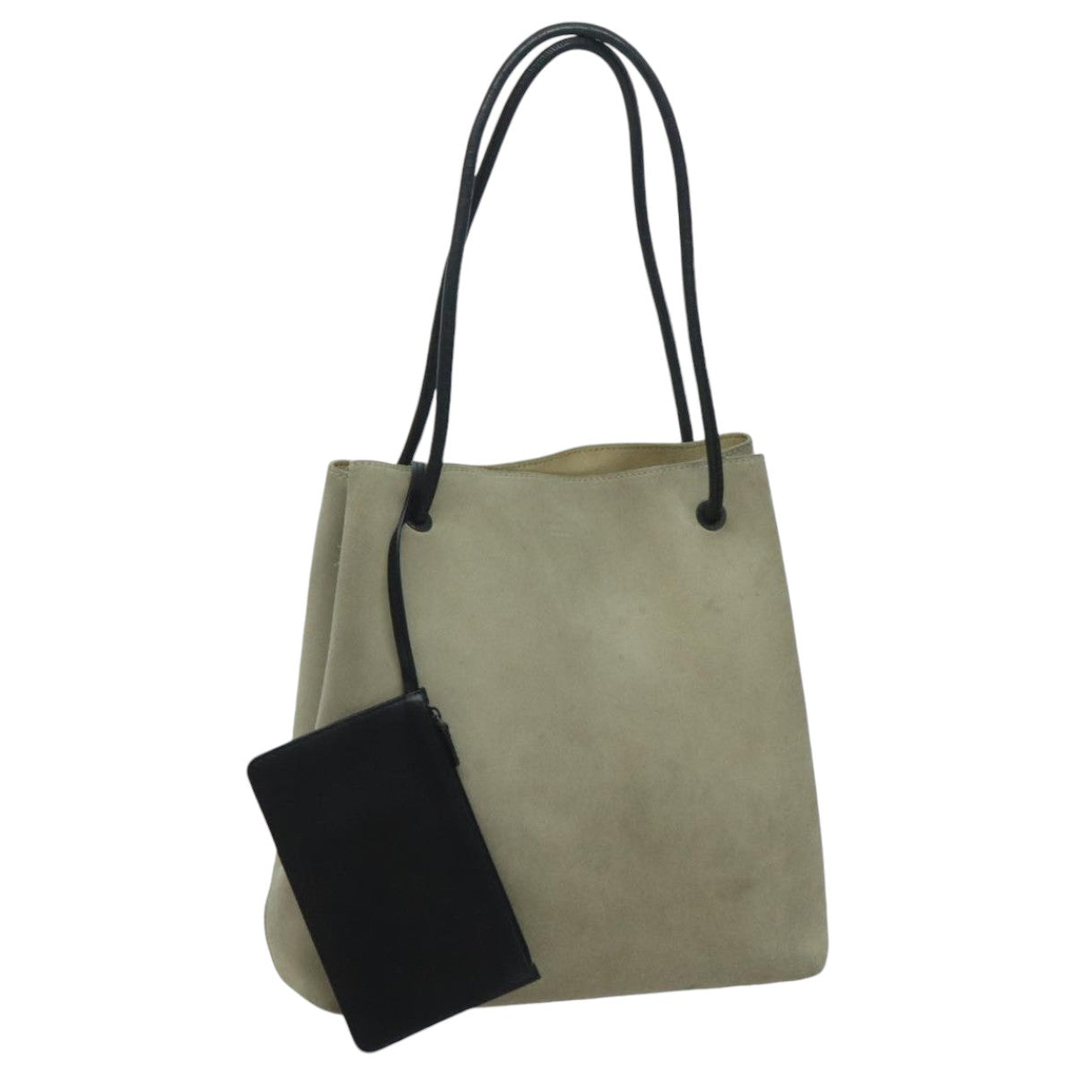 Gucci Beige Suede Shoulder Bag ()