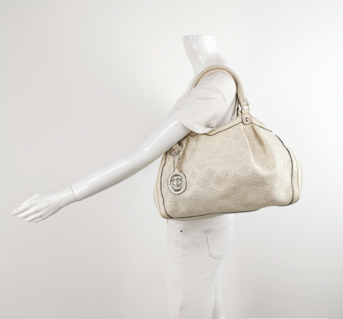 Gucci Sukey Bag **cm White