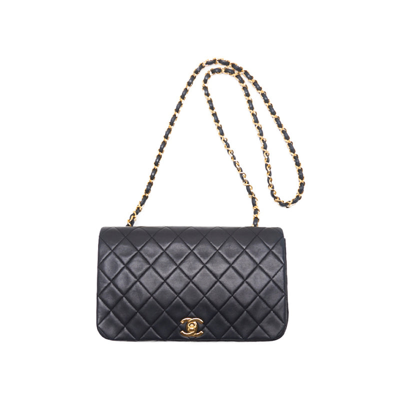 Chanel Matrasse Full Flap Turnlock Chain Shoulder  Black  Shoulder Bag Mini Shoulder Bag  Bag Hybrid 【 Delivery】 Nashville Online
