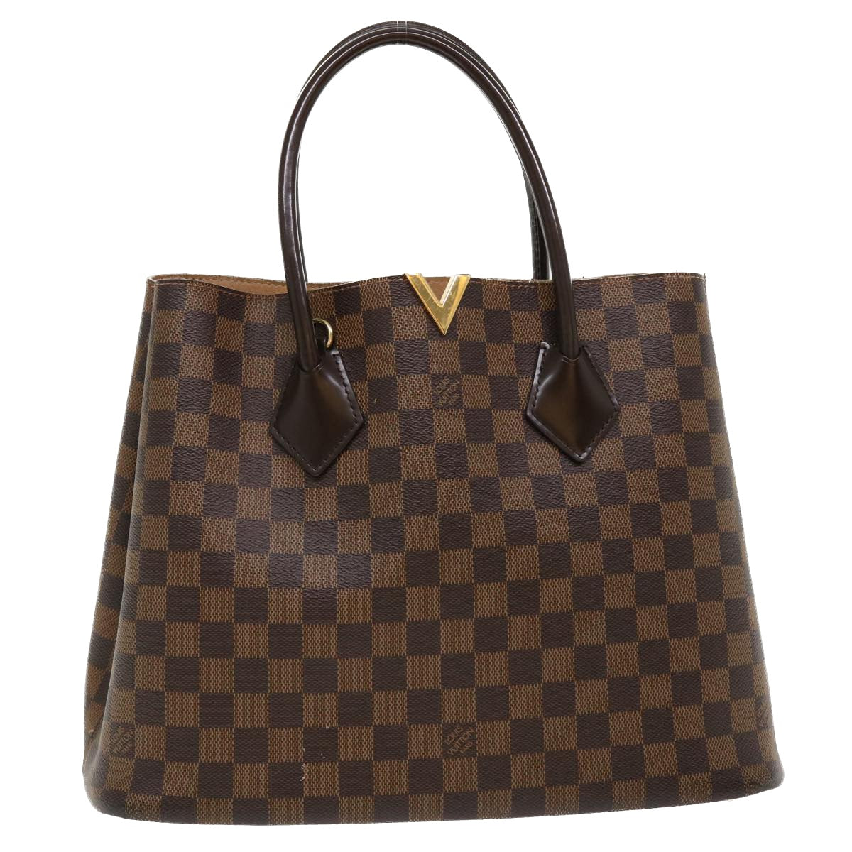 Louis Vuitton Brown Canvas Kensington tote bag