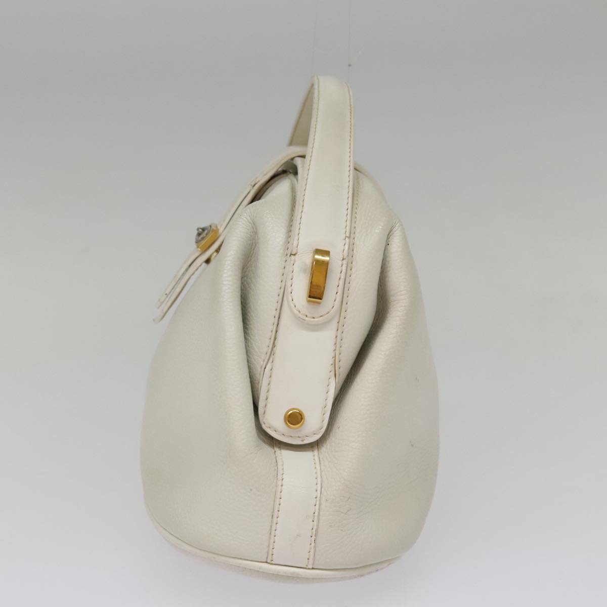 Gucci White Leather Shoulder Bag