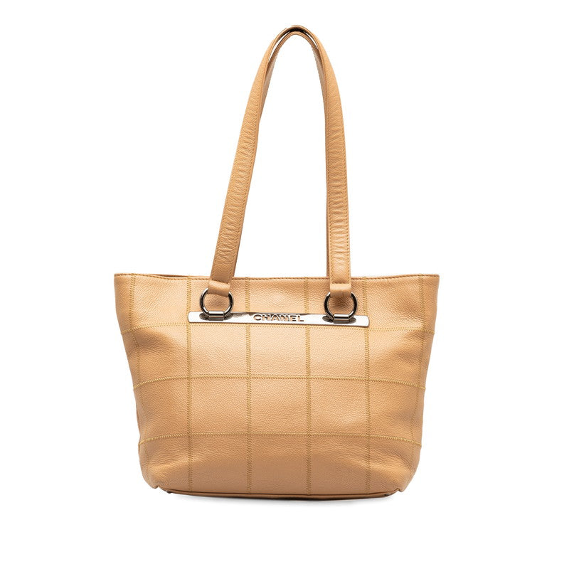 Chanel Chocolate Bar Tote Bag S Bag Beach Caviar S  CHANEL