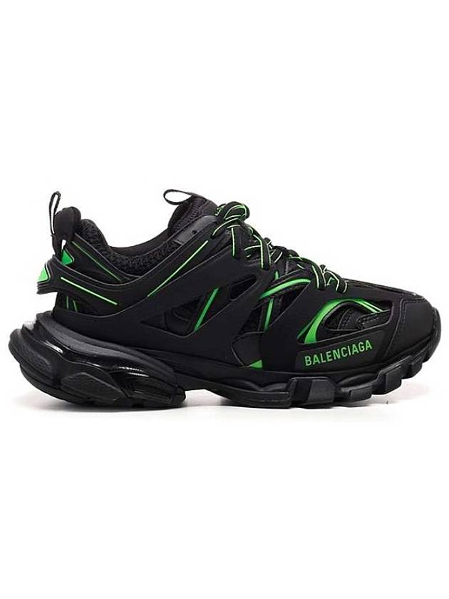 Luxury Balenciaga  Track Low Top Sneakers Green Black