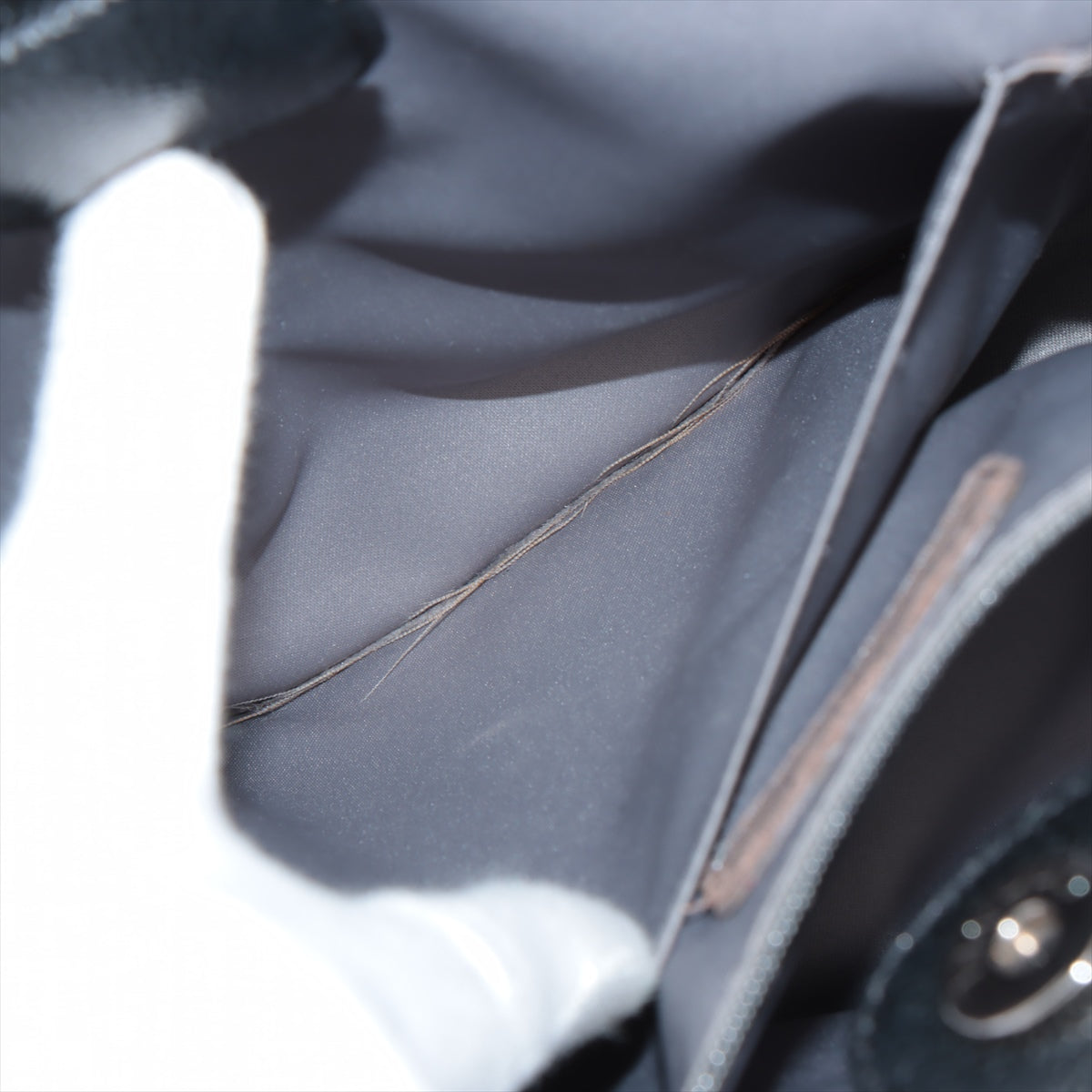 Chanel PST Caviar S Tote Top Bag Black Silver Gold  15th