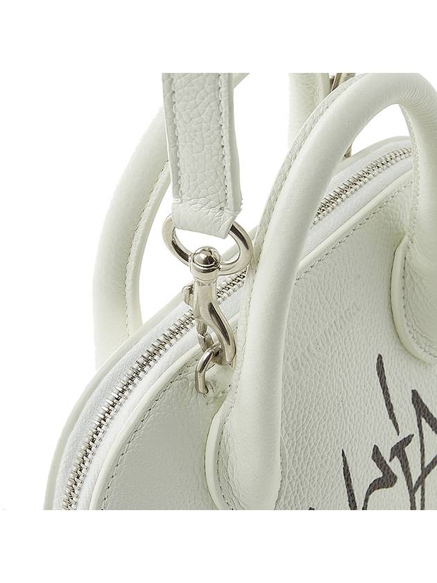 Luxury Balenciaga  Ville Graffiti Tote Bag White