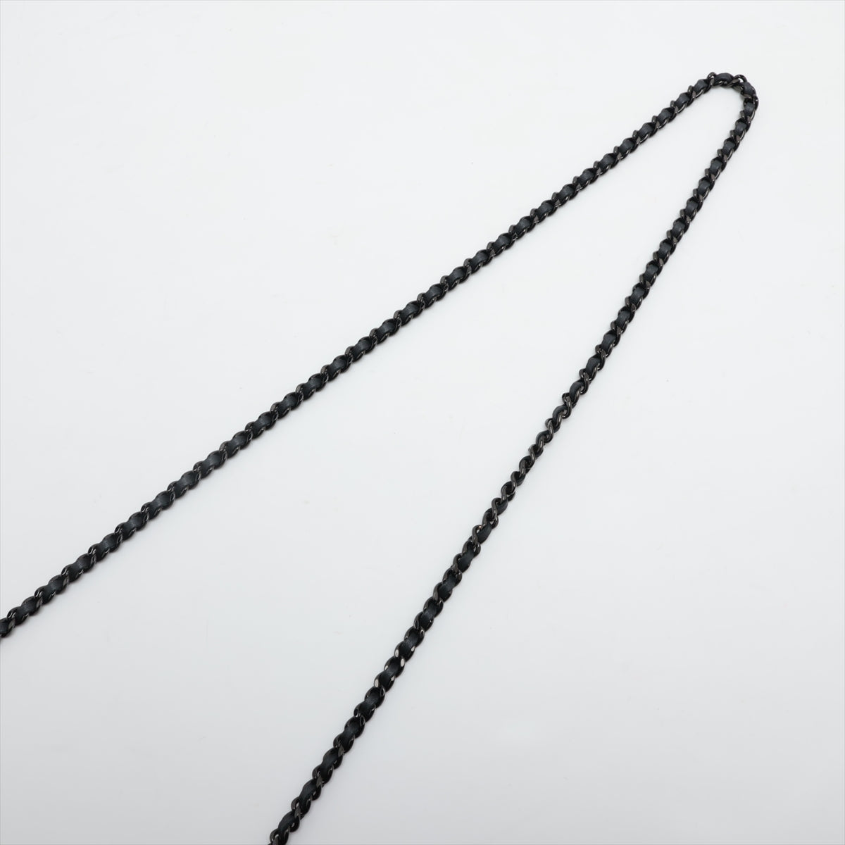 Chanel Matrasse  Chain Wallet Gr Black G  ay