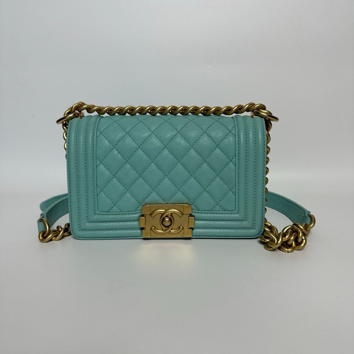 Chanel Leboy bag Turquoise color - NG102620